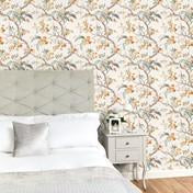 Load image into Gallery viewer, Florintine Natural Wallpaper
