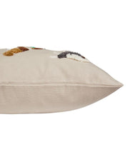 Load image into Gallery viewer, Dogs Embroidered Cushion
