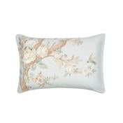 Load image into Gallery viewer, Belvedere Printed Duck Egg Pillowcase
