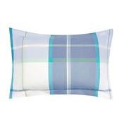 Load image into Gallery viewer, Aldridge Check Bluebell Blue Pillowcase
