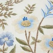 Load image into Gallery viewer, Freya Embroidered Natural Cushion
