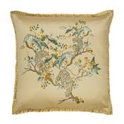 Load image into Gallery viewer, Florintine with Leopard Antique Gold Cushion
