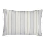 Load image into Gallery viewer, Heacham Stripe Woven Silver Cushion
