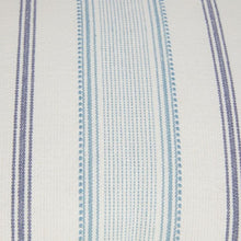Load image into Gallery viewer, Heacham Stripe Woven Dark Seaspray Cushion
