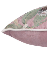 Load image into Gallery viewer, Adeline Embroidered Mauve Cushion
