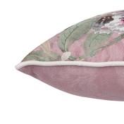 Load image into Gallery viewer, Adeline Embroidered Mauve Cushion
