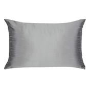 Load image into Gallery viewer, Florin Embroidered Silver Cushion

