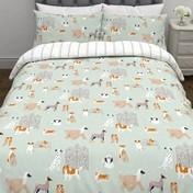 Load image into Gallery viewer, Dog Days Printed Duvet Cover Bedset
