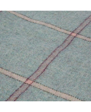 Load image into Gallery viewer, Horton Check Duck Egg Throw
