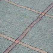 Load image into Gallery viewer, Horton Check Duck Egg Throw
