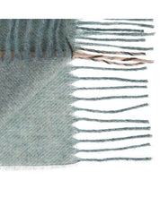 Load image into Gallery viewer, Horton Check Duck Egg Throw
