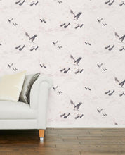 Load image into Gallery viewer, Animalia Silver Wallpaper
