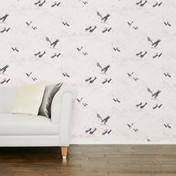 Load image into Gallery viewer, Animalia Silver Wallpaper
