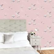 Load image into Gallery viewer, Animalia Blush Wallpaper
