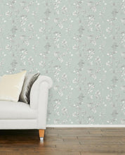 Load image into Gallery viewer, Elderwood Duck Egg Wallpaper
