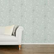 Load image into Gallery viewer, Elderwood Duck Egg Wallpaper
