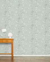 Load image into Gallery viewer, Elderwood Duck Egg Wallpaper
