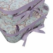 Load image into Gallery viewer, Belvedere Duck Egg  Set of 2 Storage Boxes
