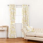 Load image into Gallery viewer, Forsythia Sunshine Curtain Fabric
