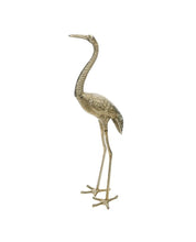 Load image into Gallery viewer, Large Gold Crane Object
