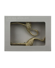 Load image into Gallery viewer, Gold Crane Objects Set of 2
