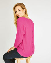 Load image into Gallery viewer, Fuschia Batwing Sweater
