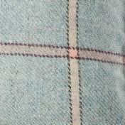 Load image into Gallery viewer, Horton Check Duck Egg Cushion
