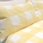 Load image into Gallery viewer, Cora Check Sunshine Duvet Cover Bedset
