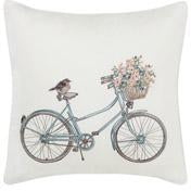 Load image into Gallery viewer, Adelina Bicycle Throw Pillow
