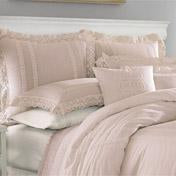 Load image into Gallery viewer, Annabella Pastel Pink Duvet Set

