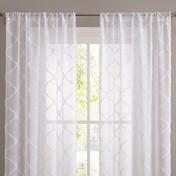 Load image into Gallery viewer, Berwyn Lattice Curtain Panel Pair
