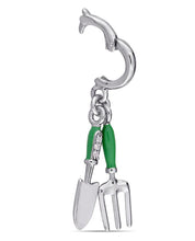 Load image into Gallery viewer, Fork and Trowel Charm
