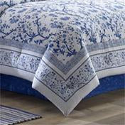 Load image into Gallery viewer, Charlotte Blue Duvet Set
