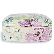 Load image into Gallery viewer, Large Cosmos Printed Ceramic Decorative Box
