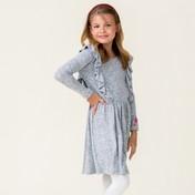 Load image into Gallery viewer, Grey Ruffle Dress
