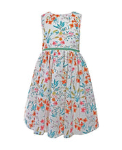 Load image into Gallery viewer, Floral Eyelet Toddler Dress with Pink Shrug
