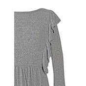 Load image into Gallery viewer, Grey Ruffle Dress
