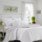 Load image into Gallery viewer, Heirloom Crochet White Quilt Set
