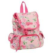 Load image into Gallery viewer, Girl&#39;s Pink Floral Print Mini Backpack
