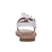 Load image into Gallery viewer, Girls White Embellishment Flower Sandal
