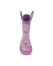 Load image into Gallery viewer, Girls Rainbows Rain Boot
