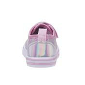 Load image into Gallery viewer, Girls Pink Flower Pattern Easy Closure Sneaker
