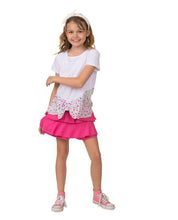 Load image into Gallery viewer, Hot Pink Ruffle Skort
