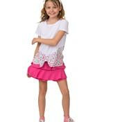 Load image into Gallery viewer, Hot Pink Ruffle Skort
