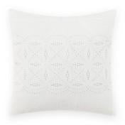 Load image into Gallery viewer, Annabella Ivory Eyelet Decorative Pillow
