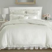 Load image into Gallery viewer, Annabella Ivory Duvet Set
