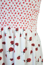 Load image into Gallery viewer, Ladybug Print Tier Dress
