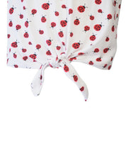 Load image into Gallery viewer, Ladybug Print Top
