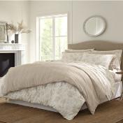 Load image into Gallery viewer, Landon Beige Duvet Cover Set
