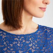 Load image into Gallery viewer, Blue Lace Dress
